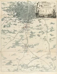 Plan of the Battles of Ligny, Quatre Bras & Waterloo fought on the 16 and 18 June 1815 by the Allied Armies commanded by the Duke of Wellington and Marshal Prince Blücher